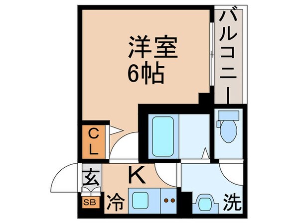 仮）robot home六町の物件間取画像